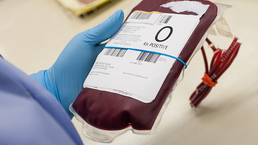 献血短缺期间捐赠的血液单位